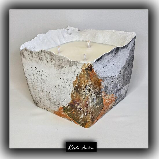 Outdoor-Kerze aus der Kollektion "Fragmente der Antike"